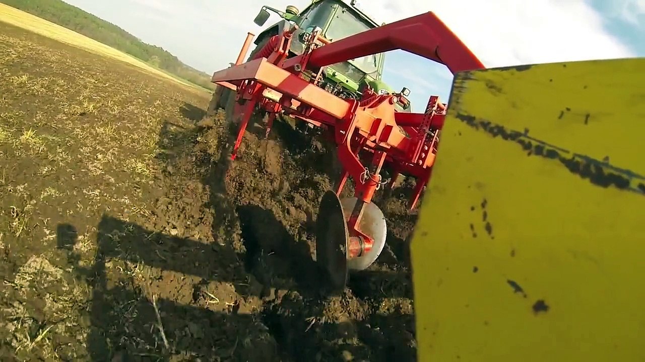 Fendt 515 + 415 + John Deere 2850 beim Gülleausbringen + Einarbeiten [HD]
