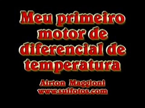 Simple Stirling Engine - Motor diferencial de temperatura