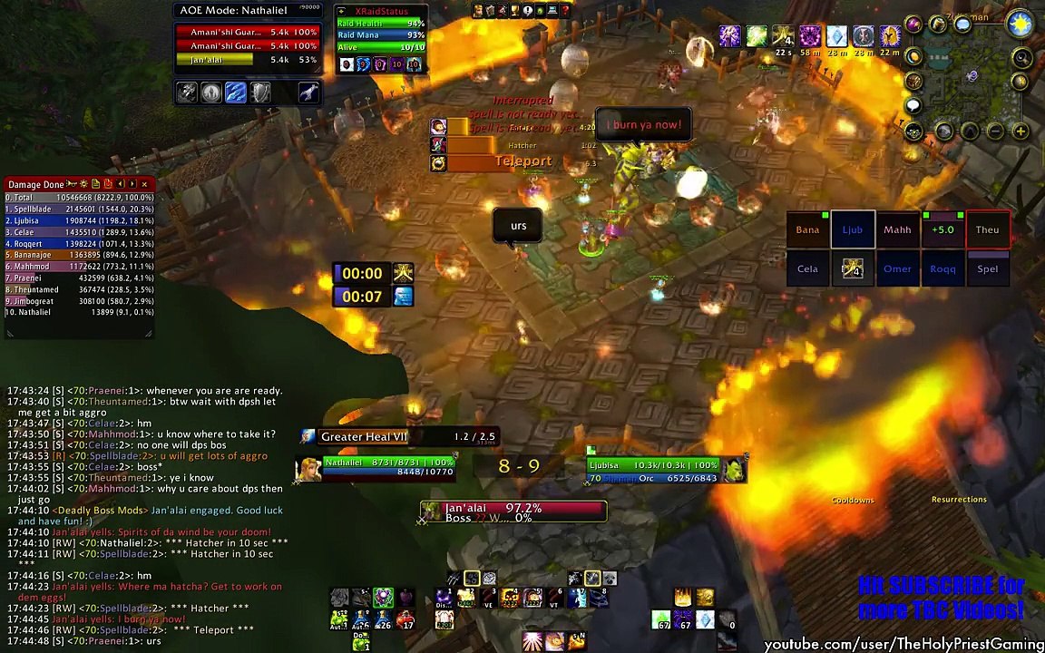 Zul´Aman:Jan´Alai The Burning Crusade 2.4.3 (Holy Priest PoV)