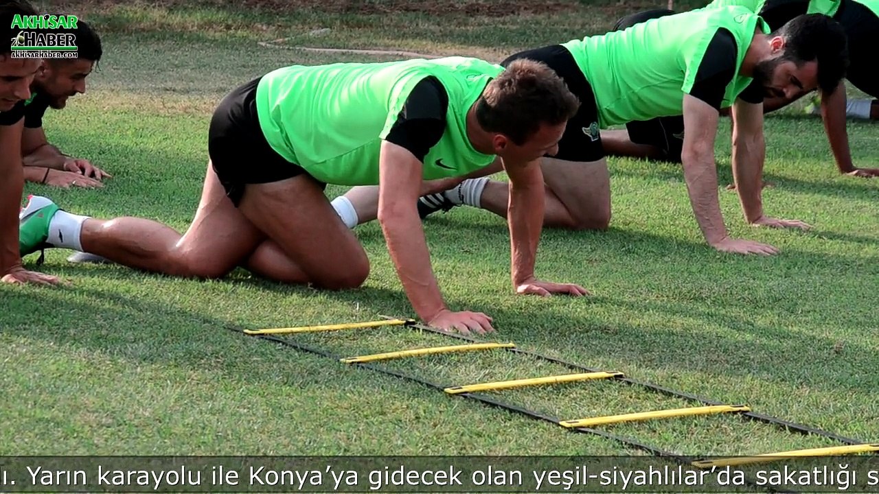 Akhisar Belediyespor, Konya Maçı HAzırlıklarını Tamamladı