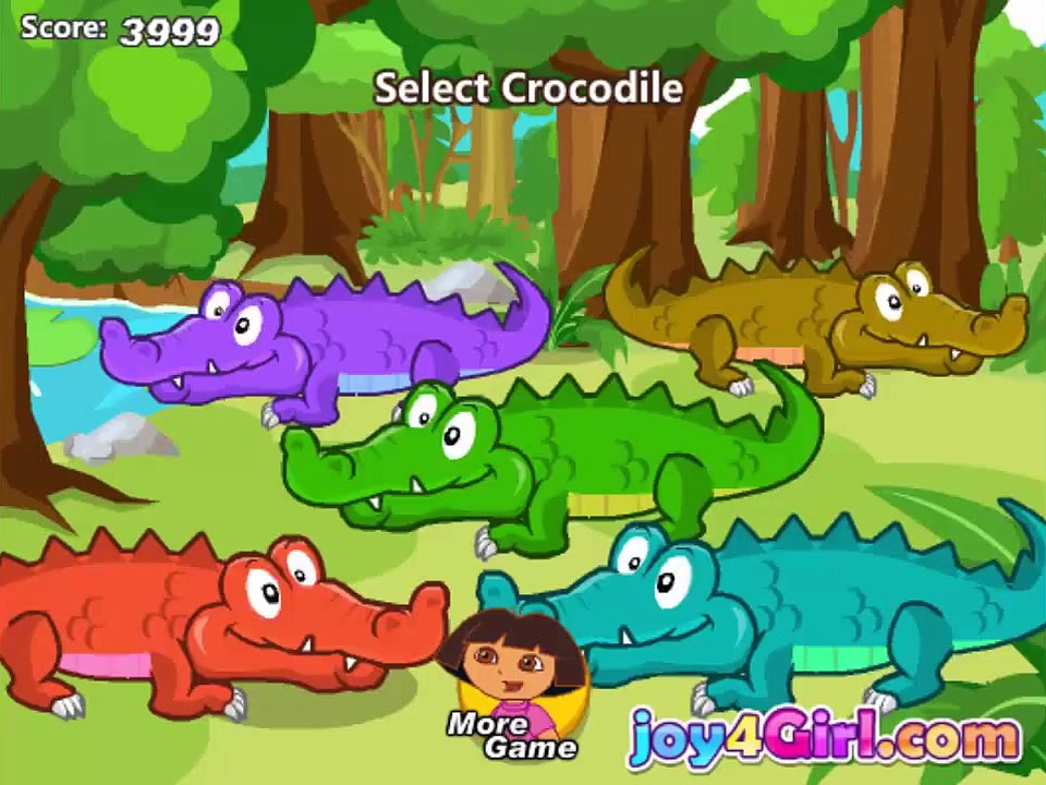 Dora Care Baby Crocodile. Cartoons about Dasha. Dasha traveler