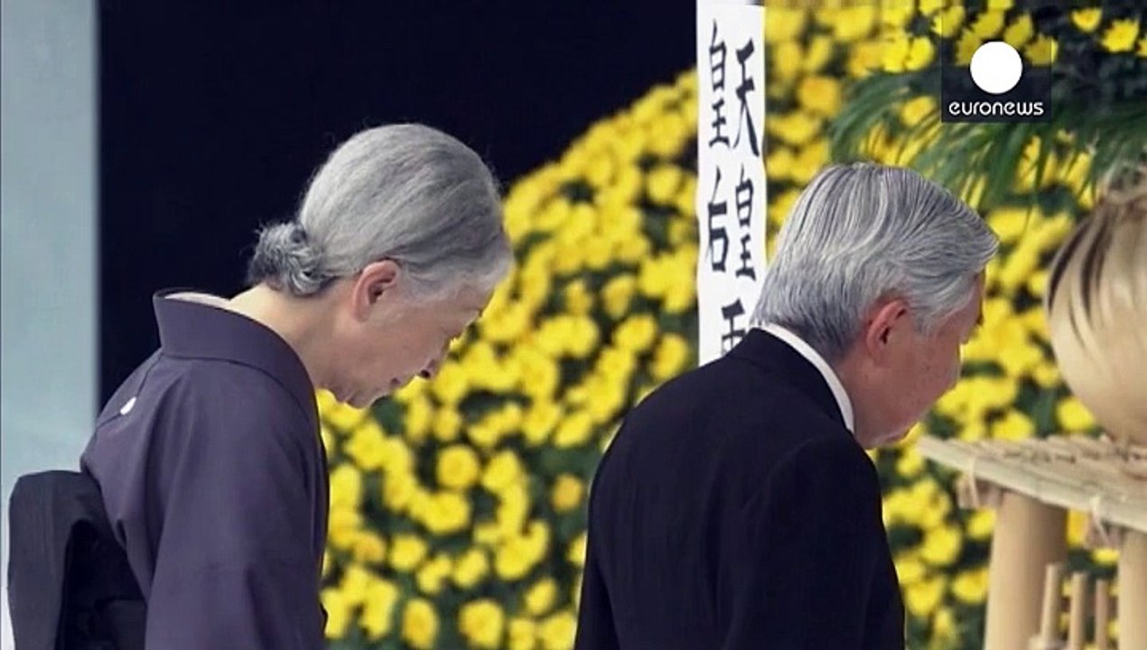 'Tiefe Reue': Japan erinnert an Kriegsende vor siebzig Jahren