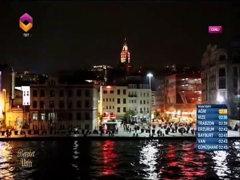 Kandillerle donandı minareler Ahmet Şahin Ramazan 2015