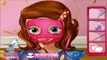 Princess Sofia The First Games | Squeeze Sofia Pimples | Girls Makeover Skin Care Video