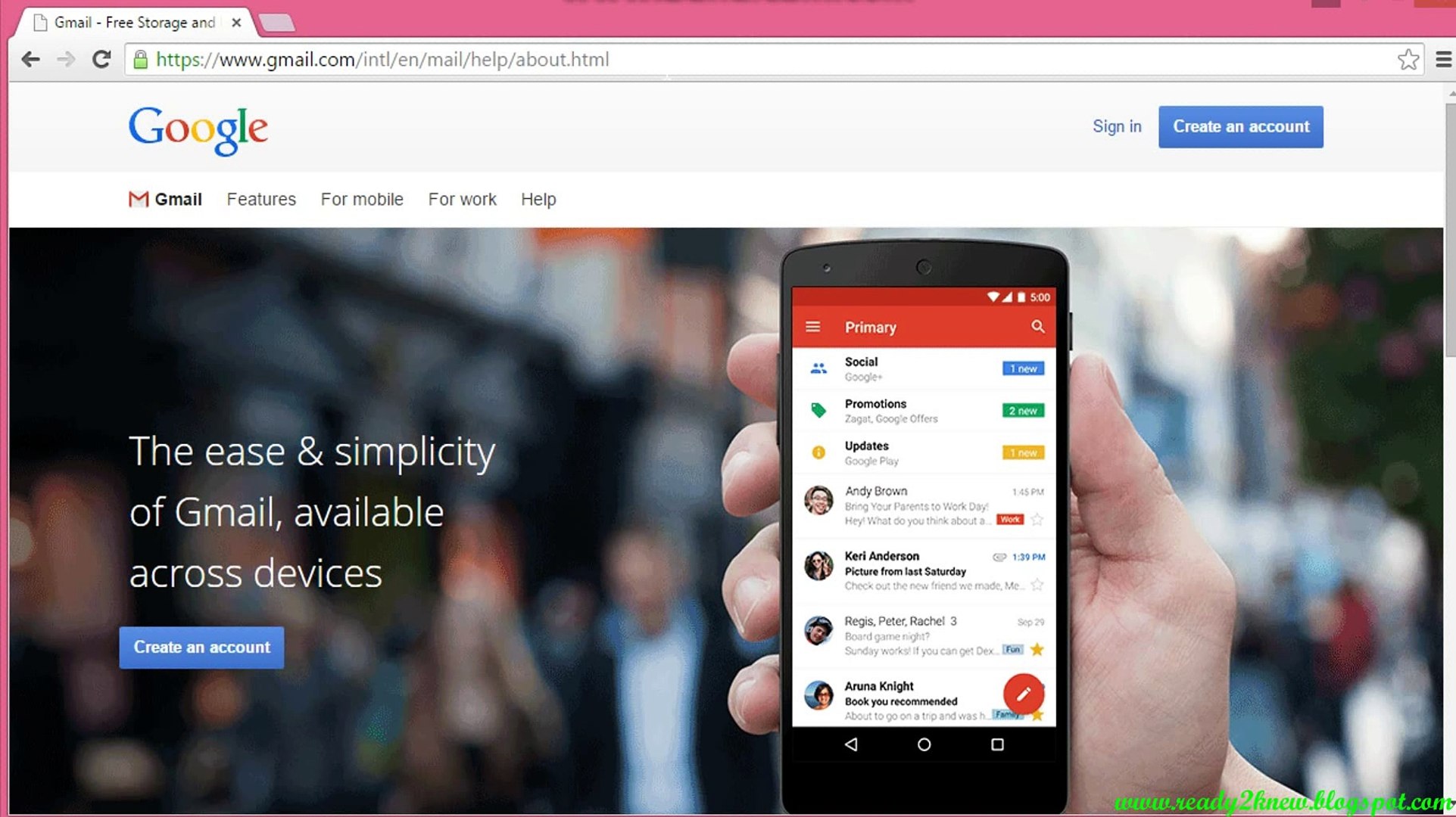 How to Create Gmail Account