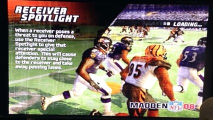 Madden NFL 08 Gameplay PlayStation 2 (EA Sports 2007)