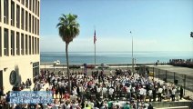 Après 54 ans, le drapeau américain flotte à nouveau sur l'ambassade américaine à Cuba