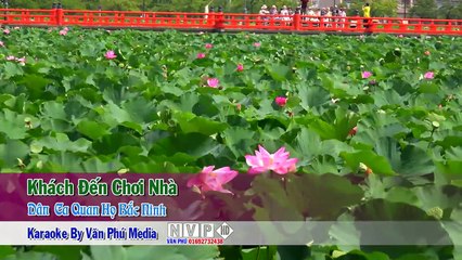[Karaoke] Khách Đến Chơi Nhà - Dân Ca Quan Họ Bắc Ninh (DEMO)