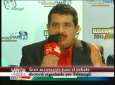 FD Freddy Ortiz  Gran aceptación tuvo el debate electoral organizado por Telesangil