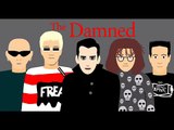 The Damned (Punk Band) - Face to Face With a Vampire cartoon.