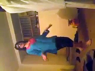 Girl Dance In Hotel Room