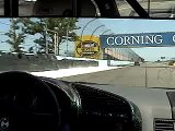 Porsche 962 Race Car passes  BMW M3 Watkins Glen , kojote