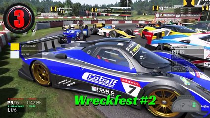 Project Cars Top 5 WTF Moments And Crashes Episode 1
