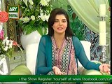 Good Morning Pakistan With Nida Yasir on ARY Digital Part 2 - 14th August 2015