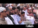 La festa per la fine del Ramadan in Piazza del Popolo