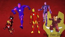 Nursery Rhymes for Children Preschool Songs Ironman & Daddy Finger Family - Cartoon [HD]