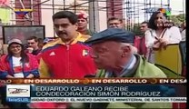 Presidente Maduro condecora a Eduardo Galeano con presea Simón Rodríguez