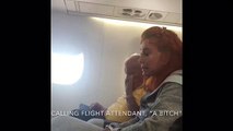 Elle agresse une hotesse de l'air et un policier dans un avion United Airlines !