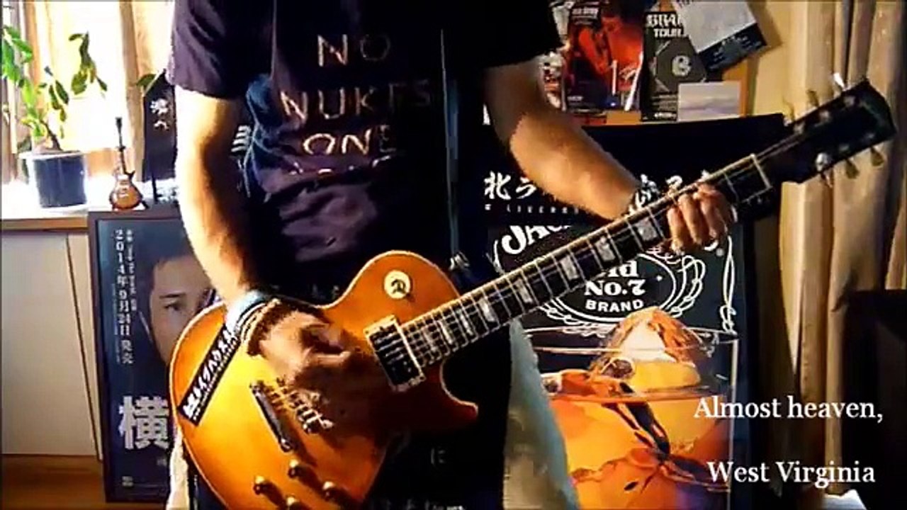 Me First and the Gimme Gimmes "Country Roads" Guitar Cover