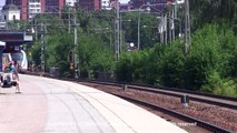 SL X60 commuter trains at Huddinge station