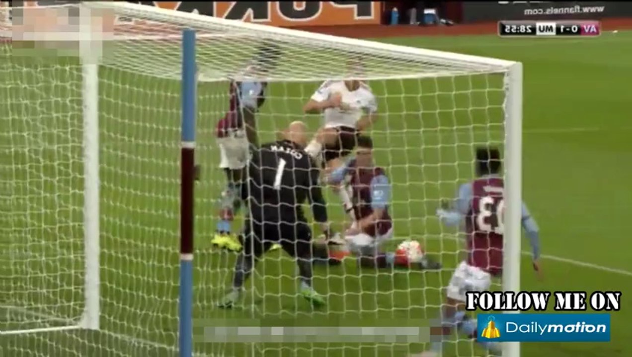 MANCHESTER UNITED VS ASTON VILLA 1-0 ALL GOALS 2015