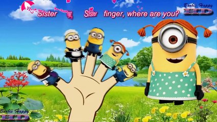 Finger Family Minions Nursery Rhymes Kids Songs & Baby Songs
