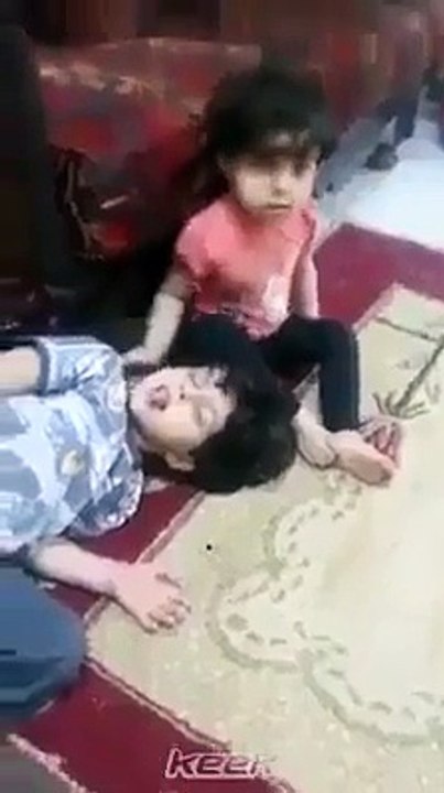 Watch this worried sister about her brother