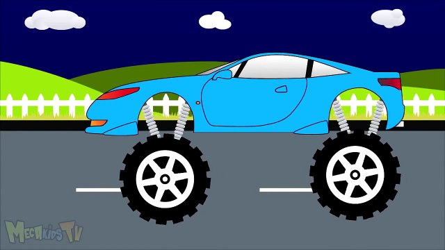 Monster Truck Stunt | Monster Truck Videos For Kids | Monster Trucks For Children