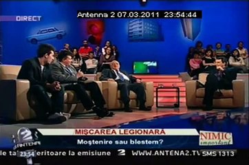 "MIŞCAREA LEGIONARĂ - MOŞTENIRE SAU BLESTEM" - emisiune la Antena 2