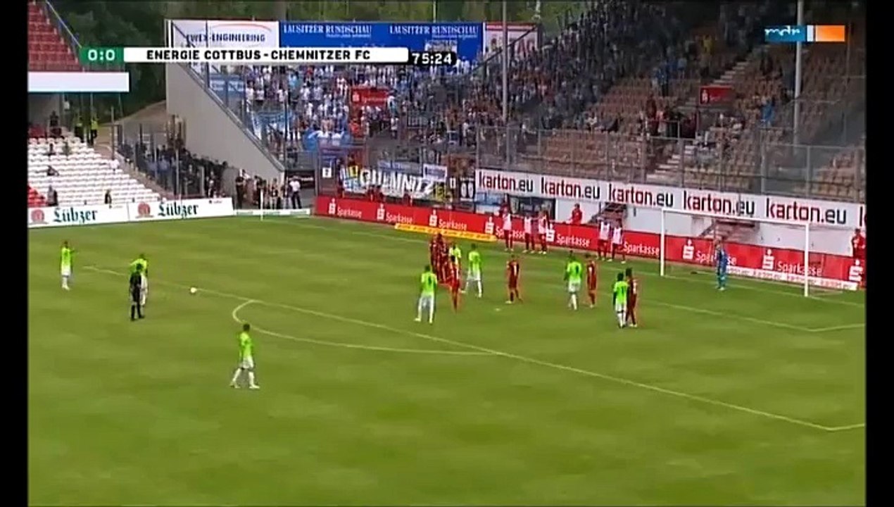 Anton Fink 0-1 Energie Cottbus vc Chemnitzer-GERMANY 3 15.08.2015