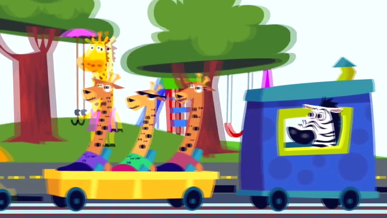 Zoo Train 3D Learn Numbers iPad App Demo Educational Videos for kids