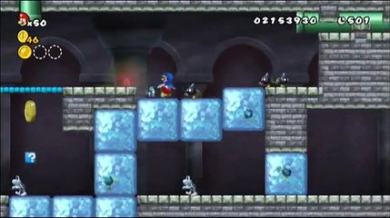 New Super Mario Bros. Wii - Star Coin Location Guide - World 3-Castle | WikiGameGuides