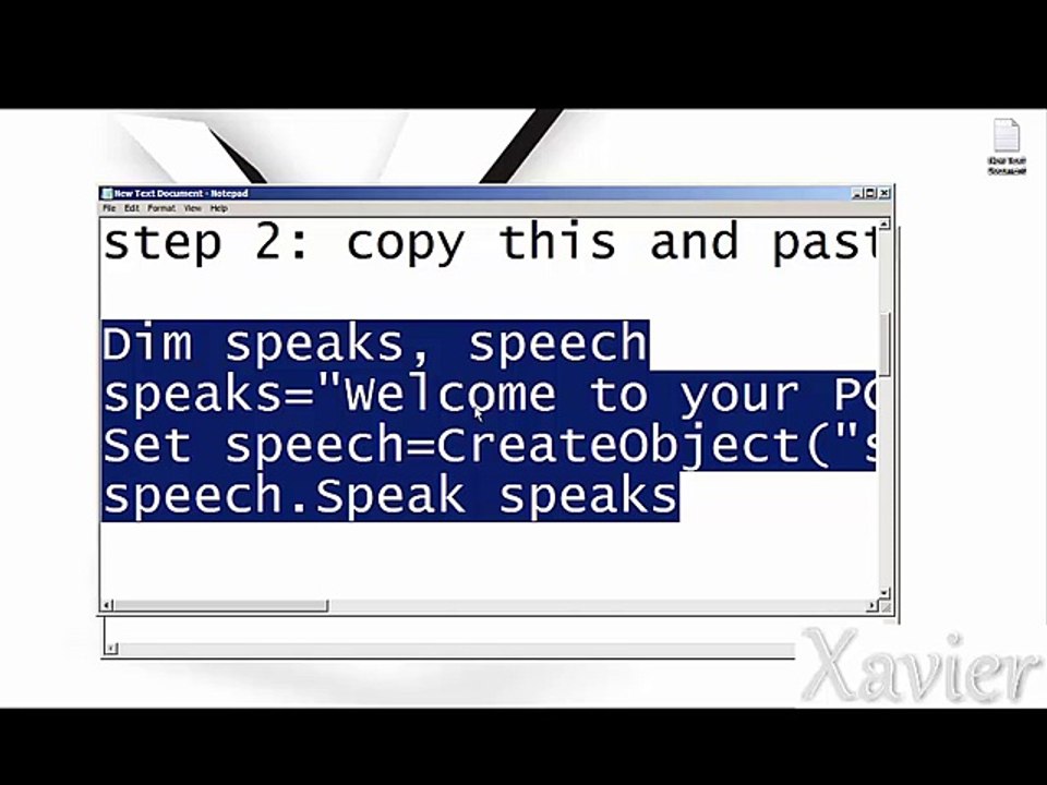 Make your Computer or Laptop welcome to you