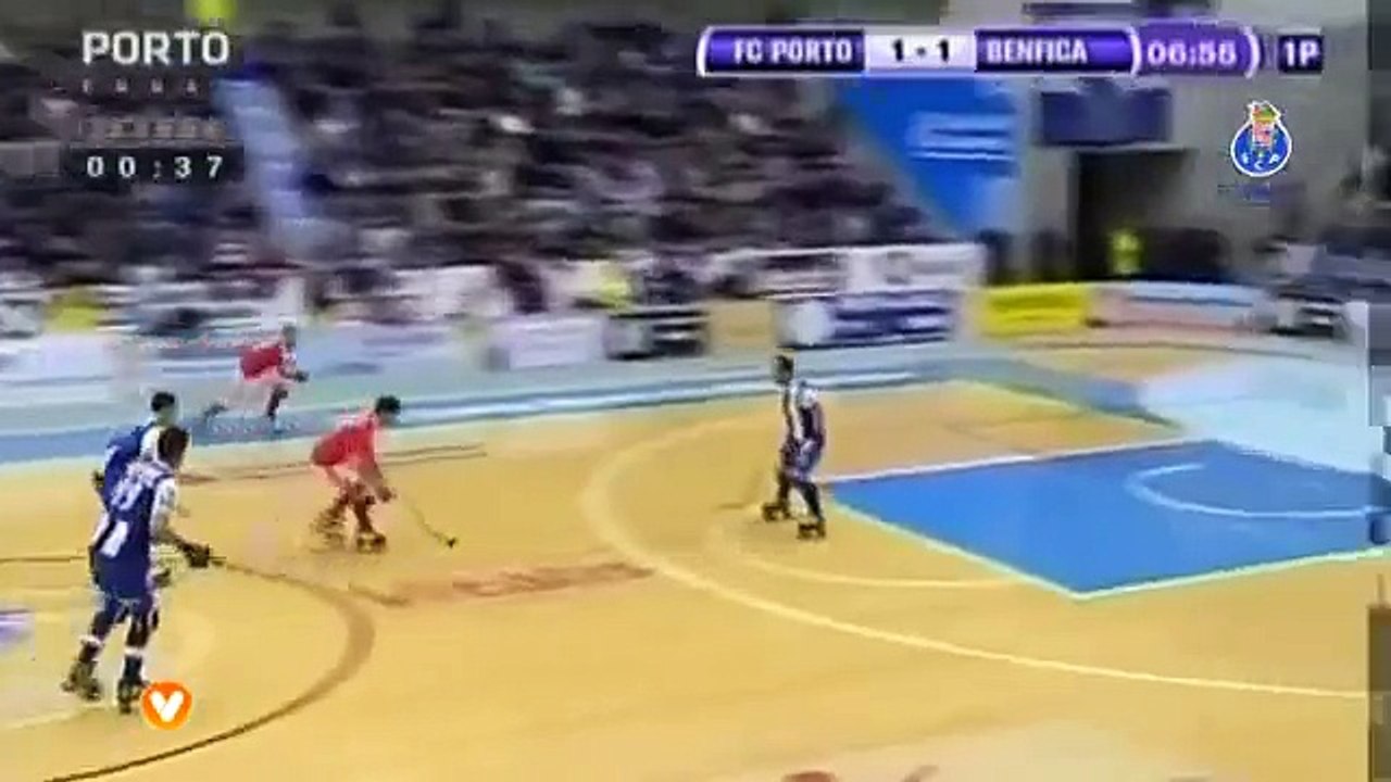 Hóquei em Patins: FC Porto Império Bonança 6-5 Benfica