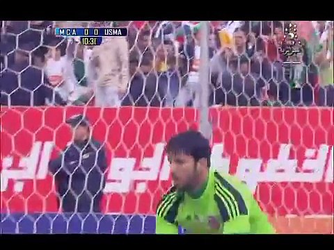 LA FINALE COUPE D ALGERIE 2013 MCA USMA 1 MI TEMPS 1