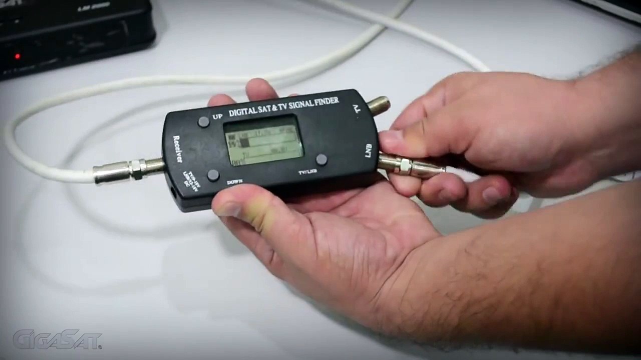 Localizador de satélite finder digital GigaSat GS-19554