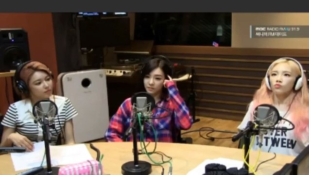 150711 써니의 FM데이트 @ 레드벨벳 언급 KHJ