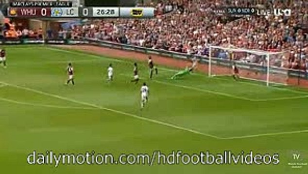 Shinji OKazaki GOAL West Ham 0-1 Leichester - EPL 15.08.2015 HD