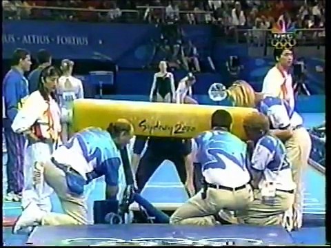 2000 Sydney Olympics Vault Crashes Was the Vault Too Low in Prelims?