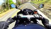 GoPro EBAY CHEST MOUNT and SONY ECM-CS3 Mic Test!!!!! 2011 Kawasaki zx6r Best Test Video Ever