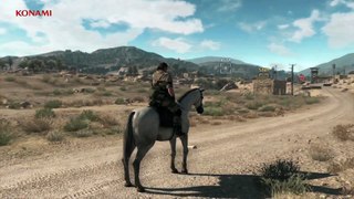Metal Gear Solid 5 The Phantom Pain (2015) Horse Poop Gameplay PS4