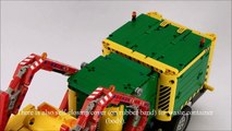 [MOC] Lego Technic Front Loaded RC Garbage Truck