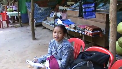 Very Smart Cambodian Girl