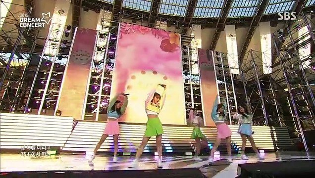 150531 Dream Concert 2015 @ Red Velvet - Ice Cream Cake 1080p KHJ