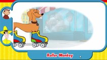 Curious George Roller Monkey Cartoon Animation PBS Kids Game Play Walkthrough [Full Episod
