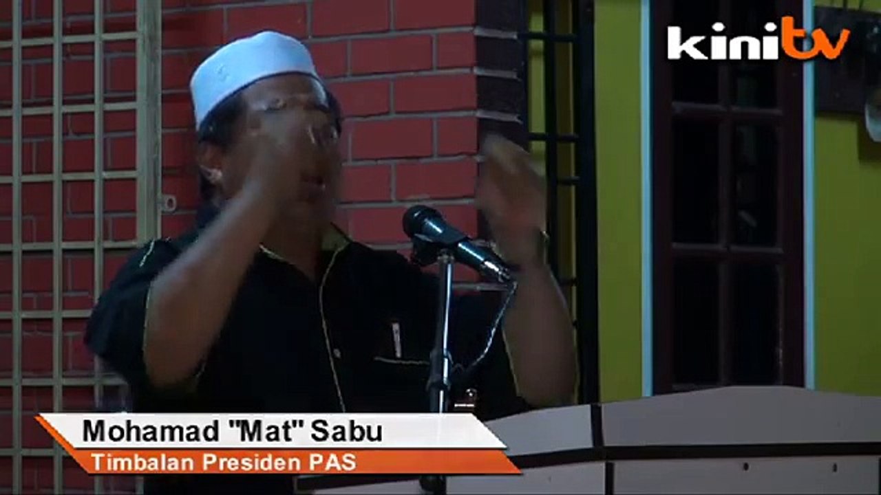 Mat Sabu: 'Duit negara kita hilang berjuta-juta'