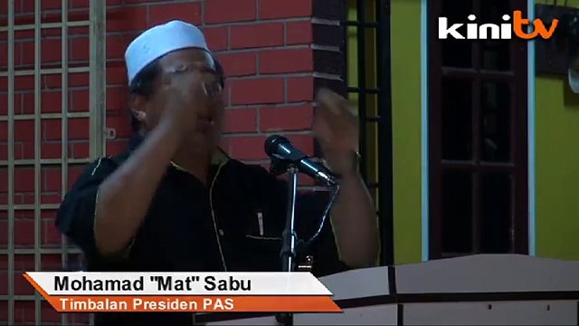 Mat Sabu: 'Duit negara kita hilang berjuta-juta'