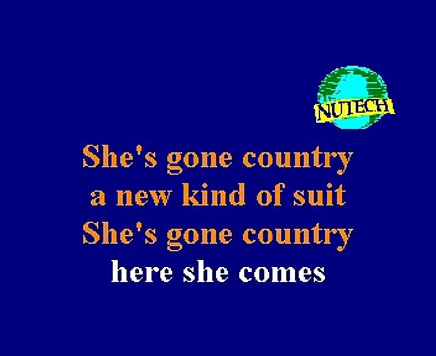 NU2041-13 - Jackson, Alan - Gone Country.mpg KARAOKE