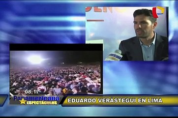 Actor Eduardo Verástegui está en Lima para estreno de película