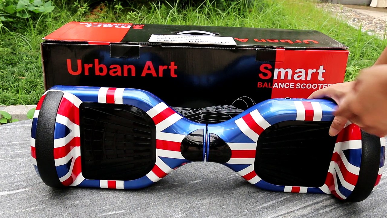 Self-Balancing Smart Scooter (HOVERBOARD) UNBOXING from Repbeast.ru